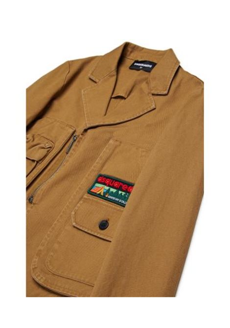 Blazer con logo DSQUARED2 JUNIOR | DQ3236 D0AGJDQ730